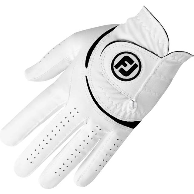 FootJoy Weathersof M Lh Golfhandske Herr Vit Medium