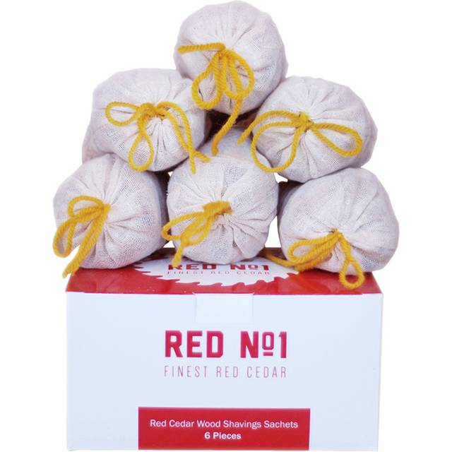 Fragrance Bags with Red Cedar Wood 6-pack