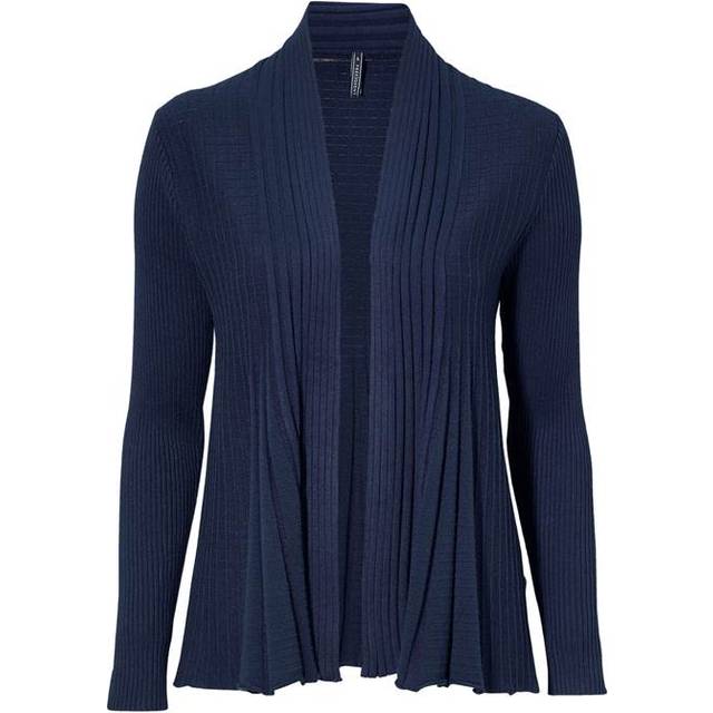 Freequent Claudisse Short Cardigan Dam Salute - Svart