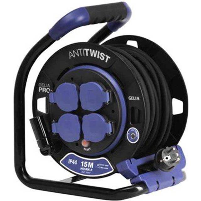 Gelia 4021594151 4-vägs 15m Kabelvinda