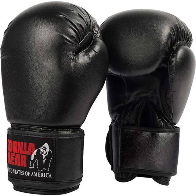 Gorilla Wear Mosby Boxing Gloves, Black