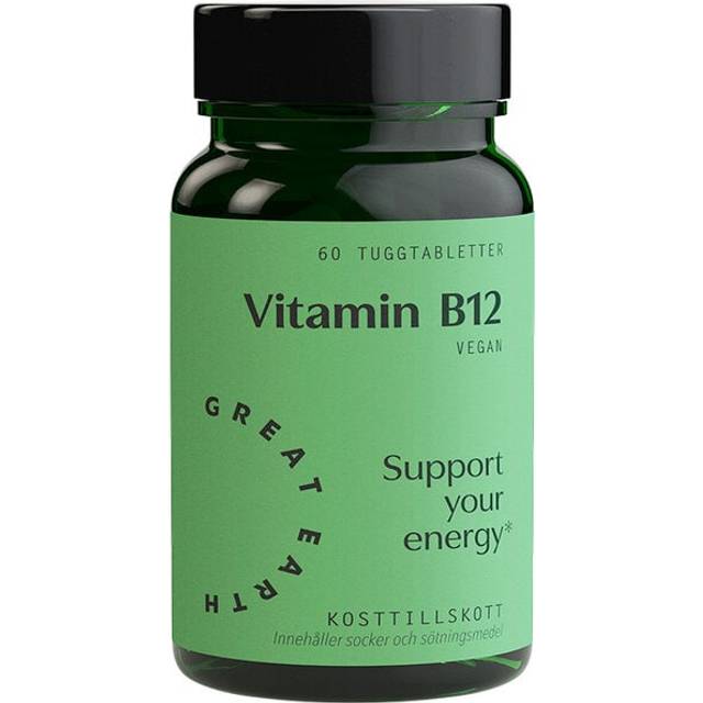 Great Earth Vitamin B-12 Sublingual 60 st