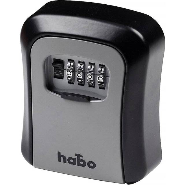 Habo Key Cabinet 103 Black/Aluminum