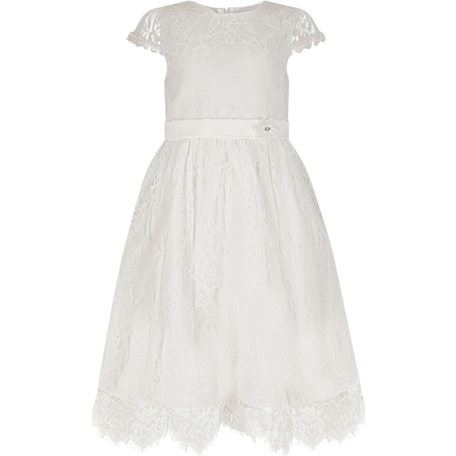 Happy Girls Lina Christening Dress, White