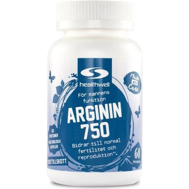 Healthwell Arginin 750, 60
