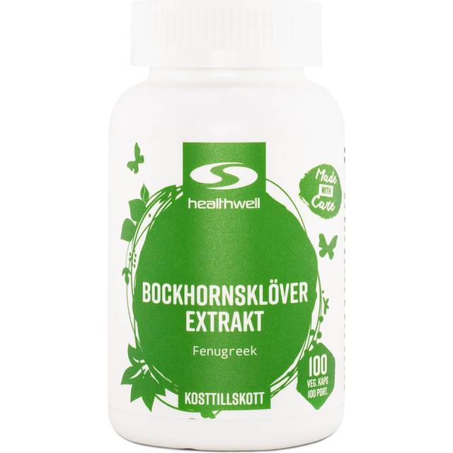 Healthwell Bockhornsklöver Extrakt 100 st