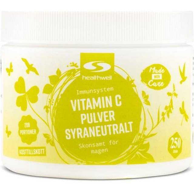 Healthwell C-Vitamin Pulver Syreneutralt 250g