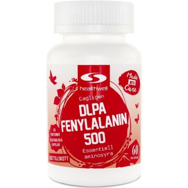 Healthwell DLPA Fenylalanin 500 60 st