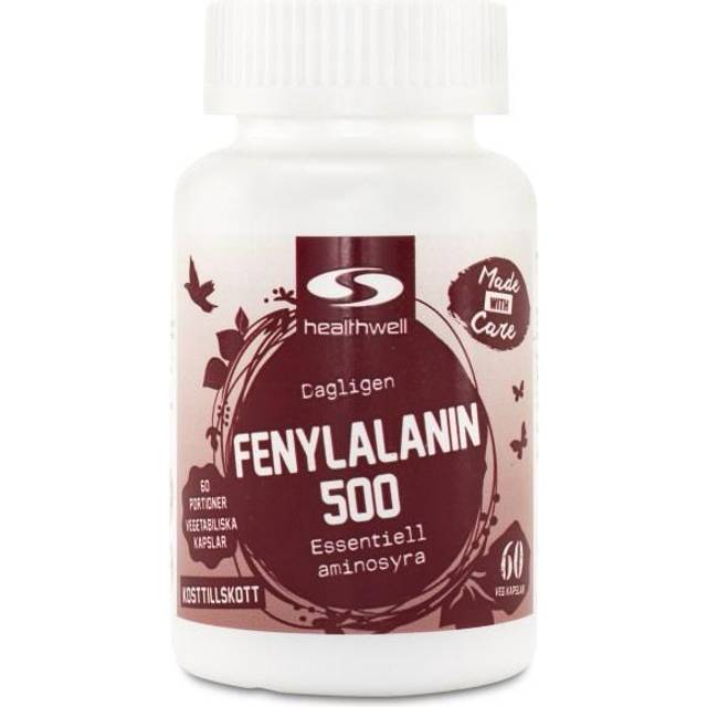 Healthwell Fenylalanin 500 60 kapslar