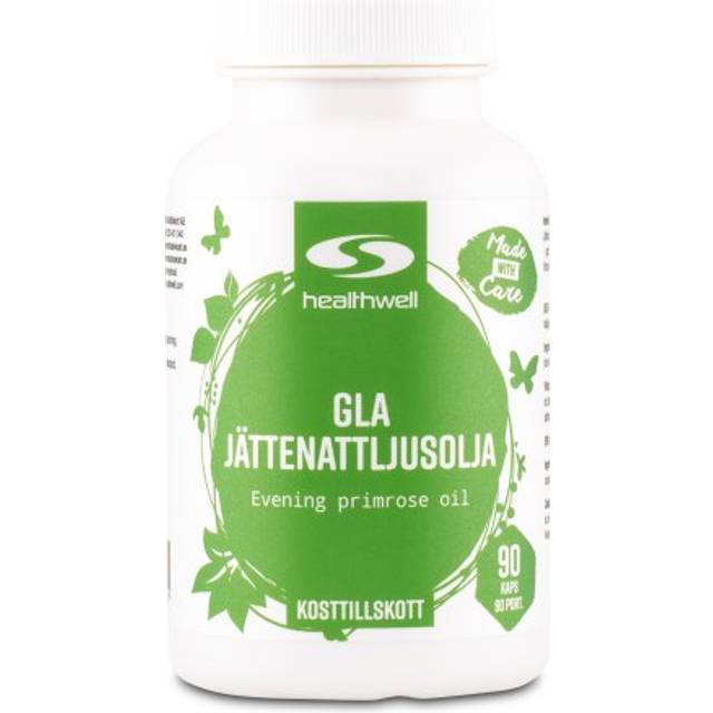 Healthwell GLA Jättenattljusolja 90 kapslar