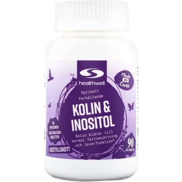 Healthwell Kolin & Inositol 90 tabletter