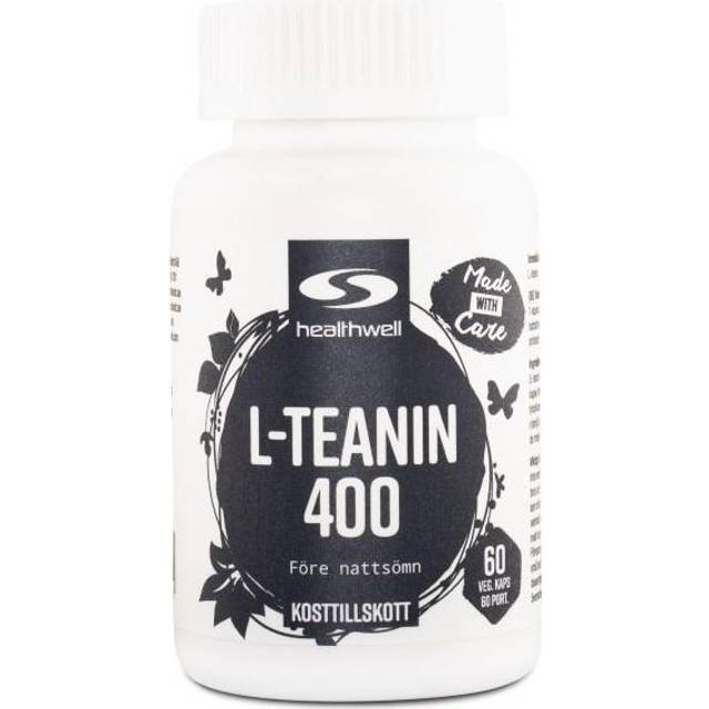 Healthwell L-Teanin 400mg 60 kapslar
