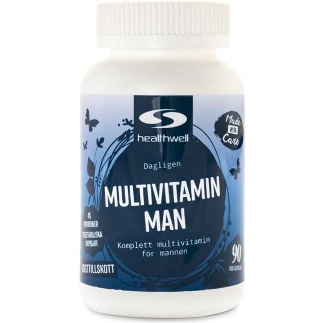 Healthwell Multivitamin Man, 90 kaps 90 st