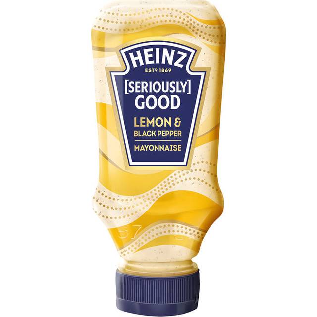 Heinz Majonnaes Citron Svartpeppar 22cl