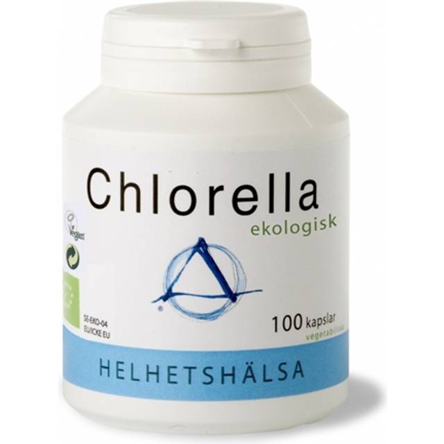 Helhetshälsa Chlorella Eko 100 kapslar