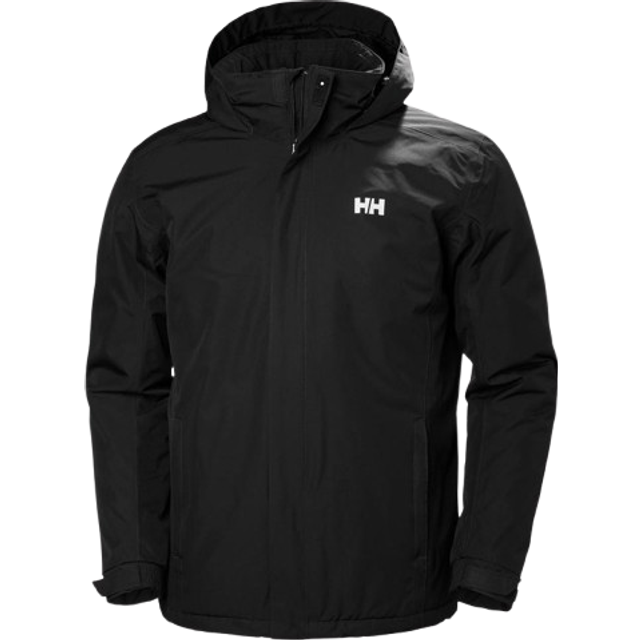 Helly Hansen Men's Dubliner Vadderad Regnjacka - Black