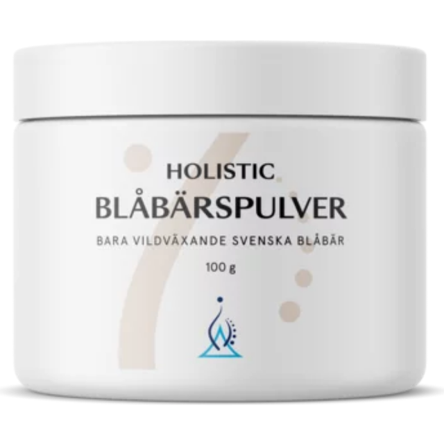 Holistic Blåbärspulver 100g