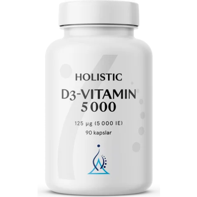 Holistic D3-vitamin 5000 IE 90 st