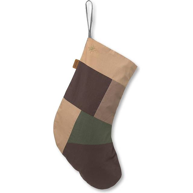 ferm LIVING Patchwork Julstrumpa