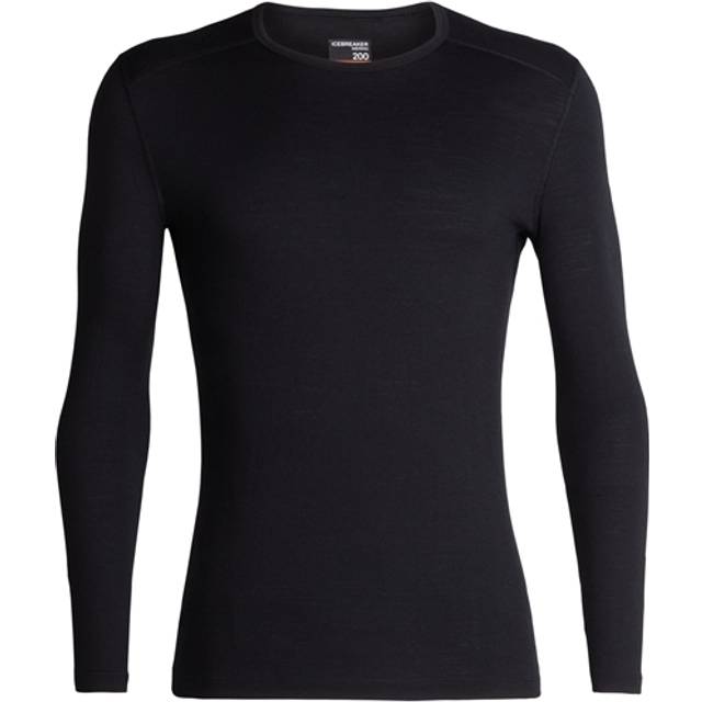 Icebreaker Merino 200 Oasis Långärmad Herr - Black
