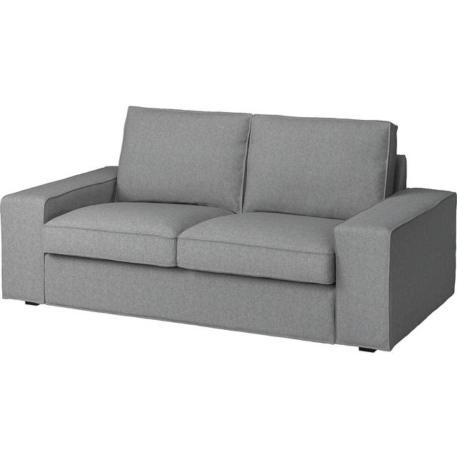 IKEA KIVIK Klädsel 2-Sits Sofa Tibbleby Beige Grå Sofföverdrag Grå, Beige
