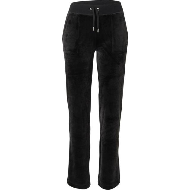 Juicy Couture Del Ray Classic Velour Pant - Black