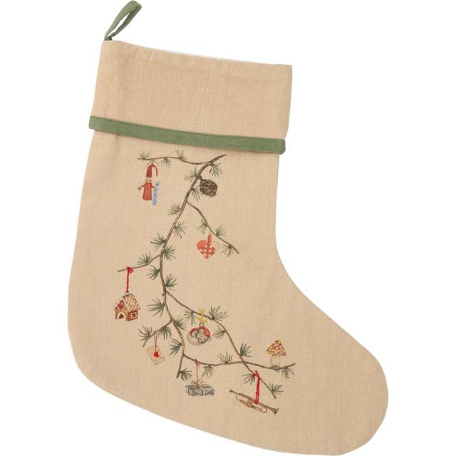 Kähler Hammershøi Christmas 46 cm Sand Julstrumpa