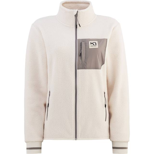 Kari Traa Women's Rothe Midlayer Fleece Jacket, Light Beige