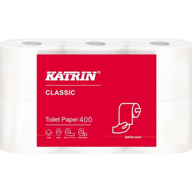 Katrin Classic 400 Toalettrulle 42-pack