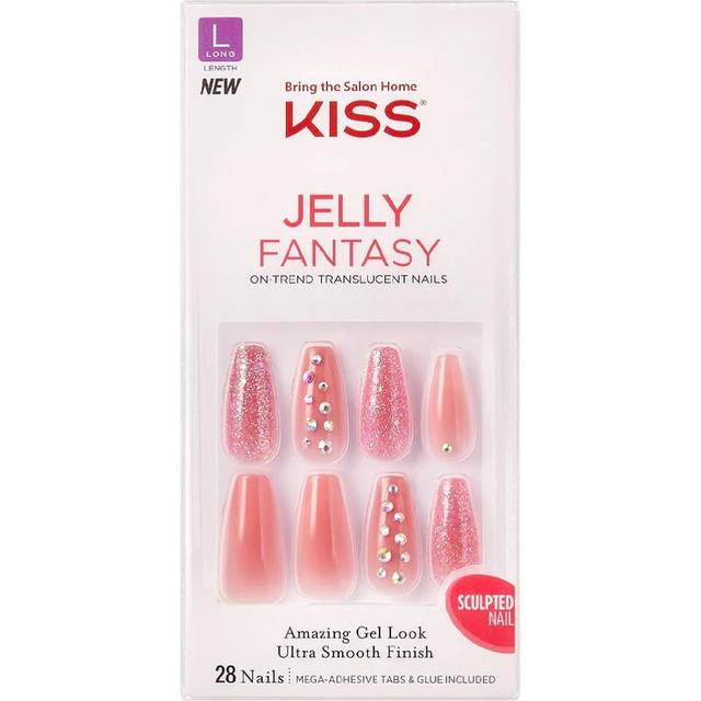 Kiss Jelly Fantasy Nails Be Jelly 28-pack
