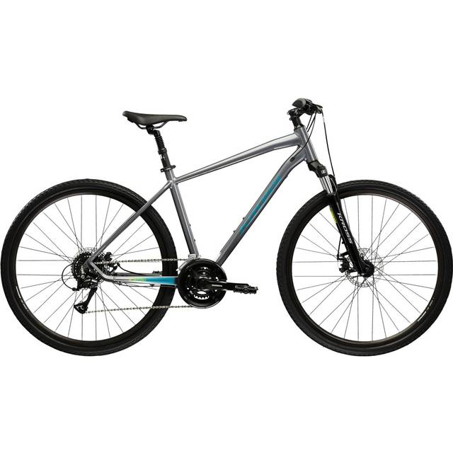 Kross Cityhybrid Evado 3.0 Herr Grey Marine Herrcykel