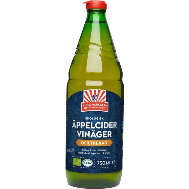 Kung Markatta Äppelcidervinäger Ofiltrerad 75cl