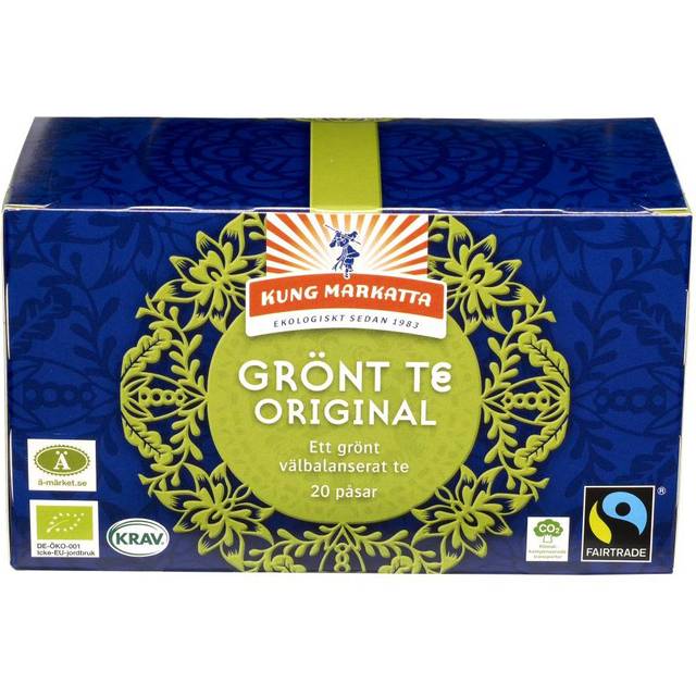 Kung Markatta Grönt Te 40g 20 st