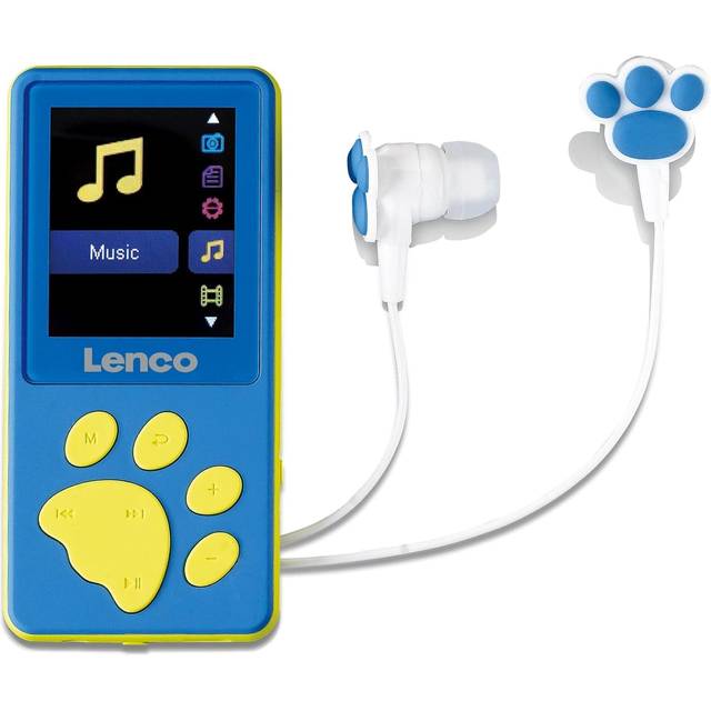 Lenco Mp3 Mp4 Player 8GB Blå