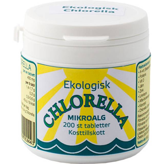 Lindroos Chlorella EKO 200 st