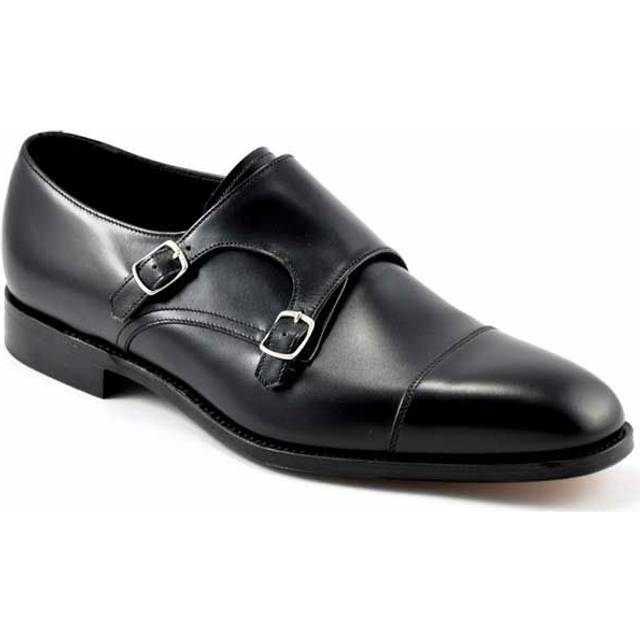 Loake Cannon Monkstrap - Black Calf