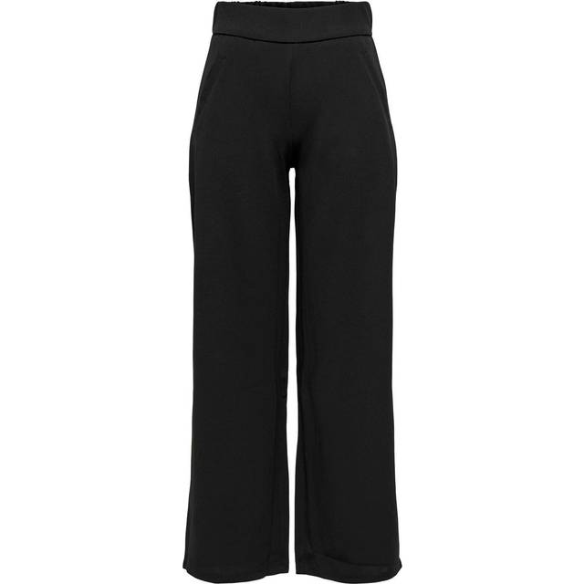 JDY Louisville Wide Leg Fit Trousers - Black