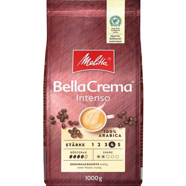 Melitta Bella Crema Intenso kaffebönor 1000g