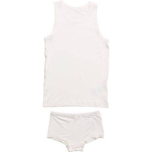 Minymo Bamboo Underklädesset - White (4721310035)