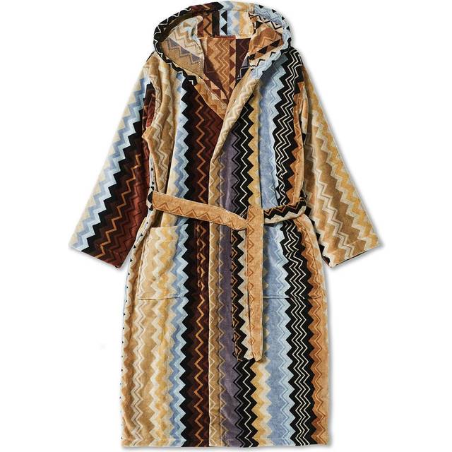 Missoni Giacomo Unisex Morgonrock med Huva - Multicolor