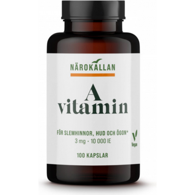 Närokällan A Vitamin 100 st