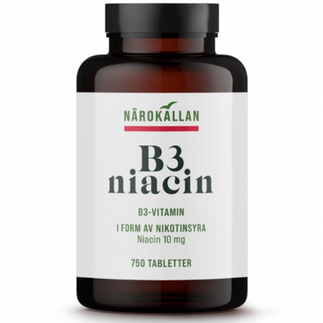 Närokällan B3 Niacin 10mg