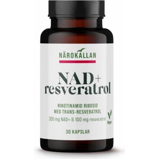 Närokällan NAD+ Resveratrol 30 st