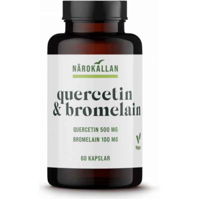 Närokällan Quercetin & Bromelain 60 st