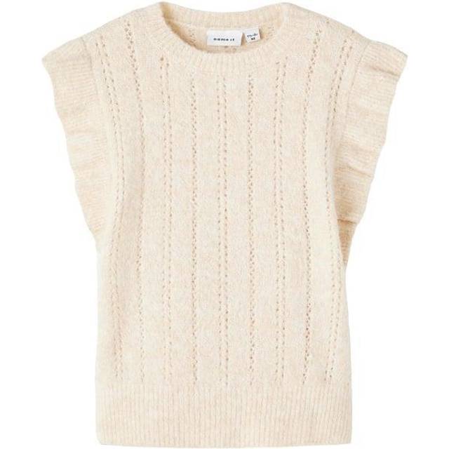 Name It Knitted Waistcoat, Buttercream (13220781)