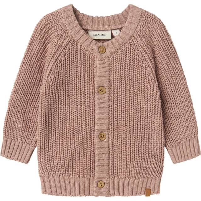 Name It Nbnemlen Ls Knit Card - Misty Rose