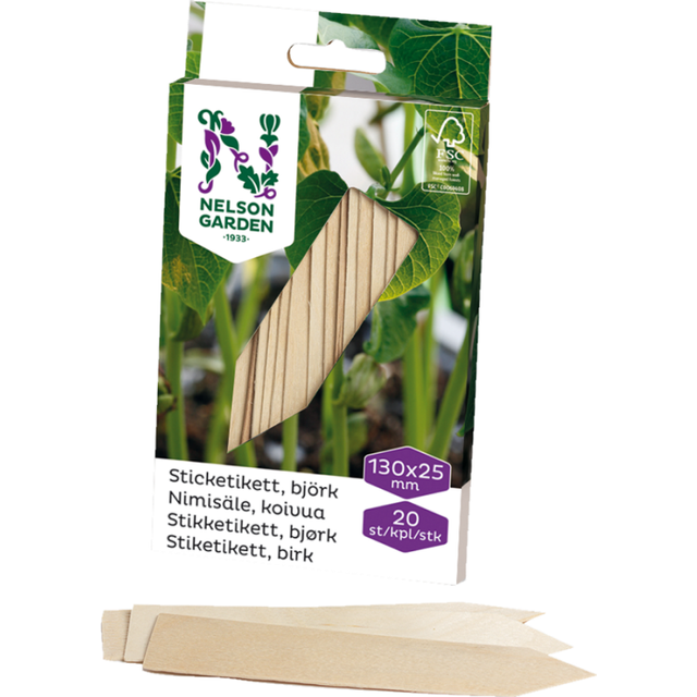 Nelson Garden Sticketikett 13 cm 20-pack