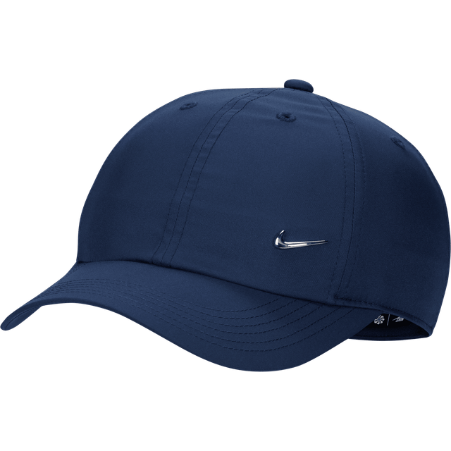 Nike Kid's Dri-FIT Club Unstructured Metal Swoosh Cap - Midnight Navy