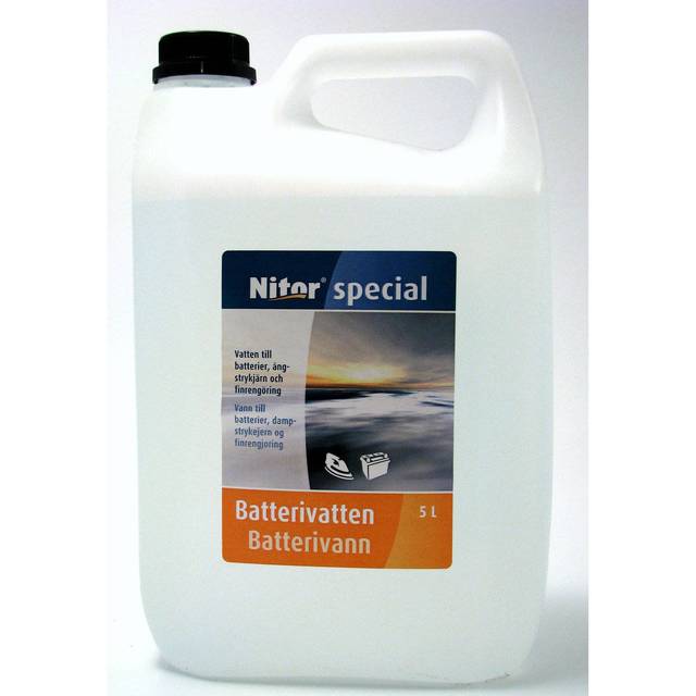 Nitor Batterivatten 5L