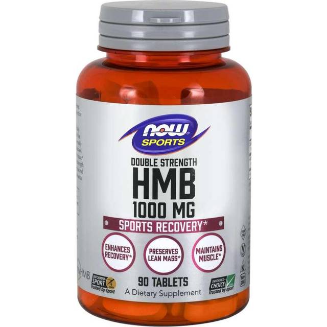 NOW Double Strength HMB 1000mg 90 st